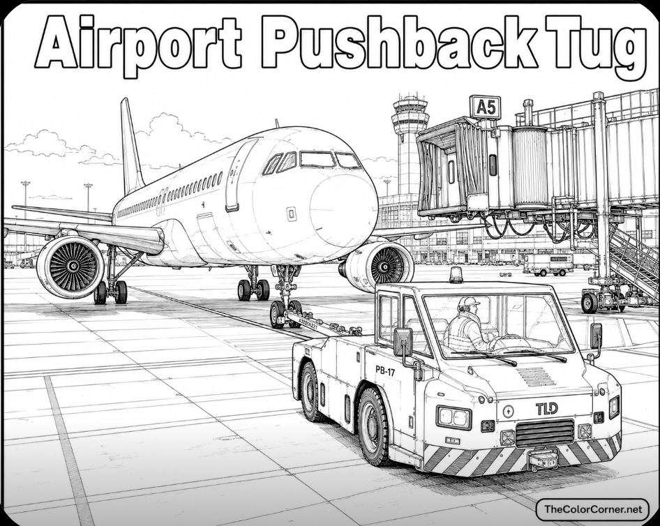 Airport Pushback Tug