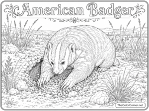 American Badger