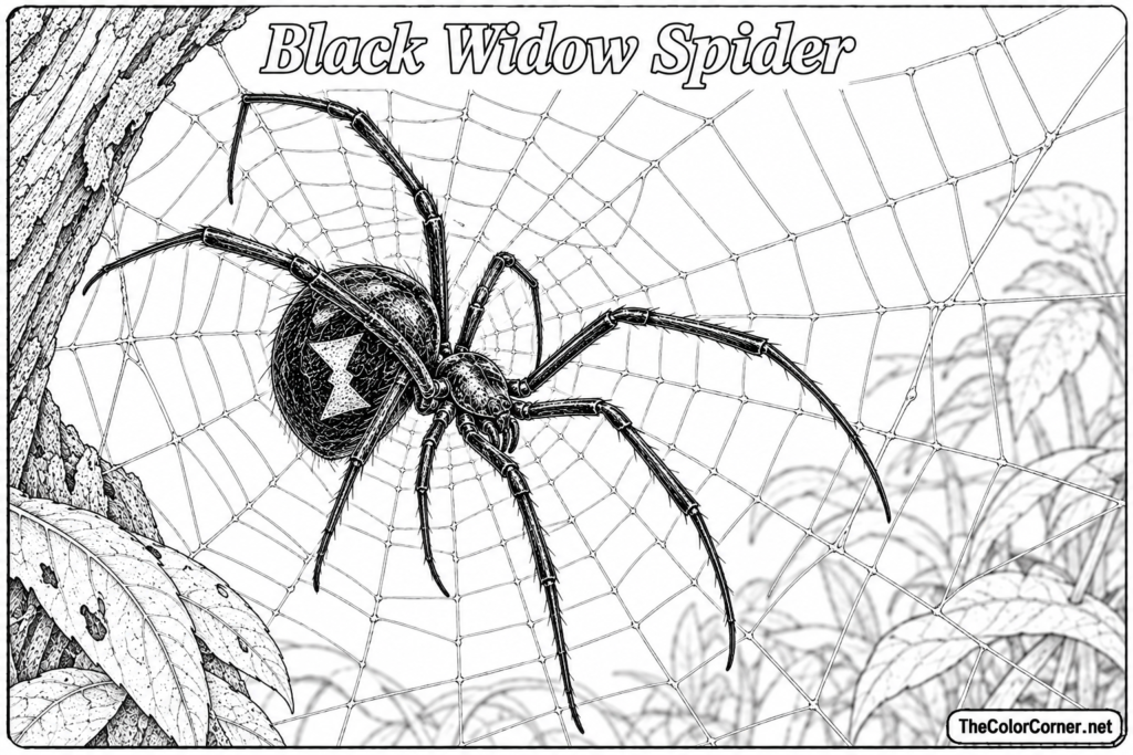 Black Widow Spider