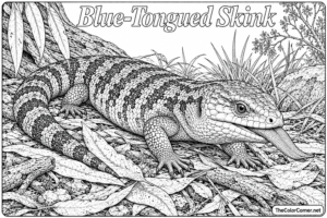 Blue Tongued Skink