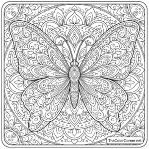 Butterfly Mandala