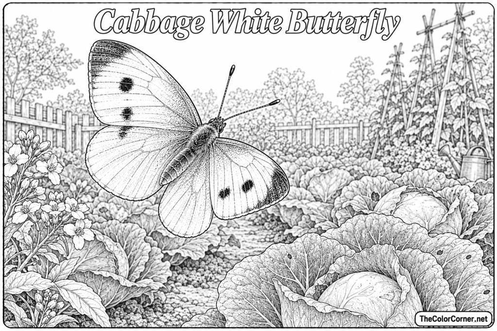 Cabbage White Butterfly