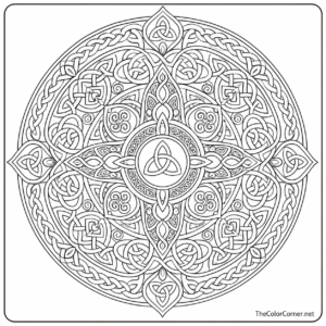 Celtic Knot Mandala