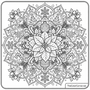Christmas Mandala