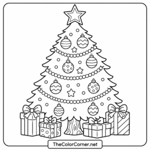 Christmas Tree With Ornaments