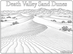 Death Valley Sand Dunes