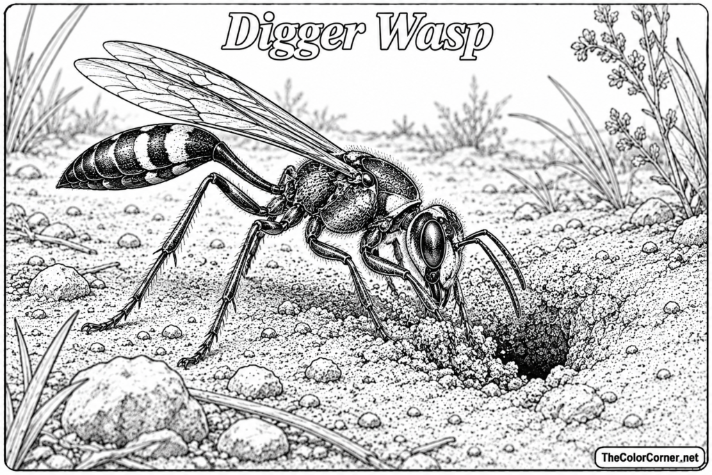 Digger Wasp