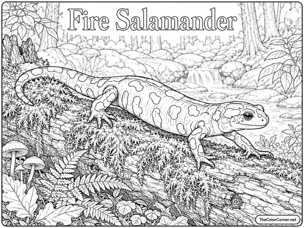 Fire Salamander