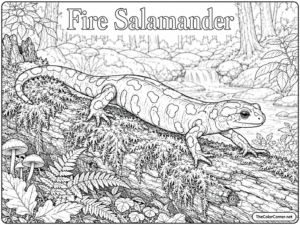 Fire Salamander