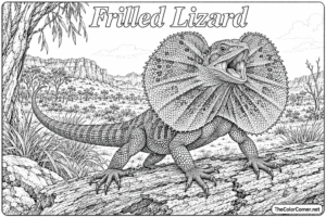 Frilled Lizard