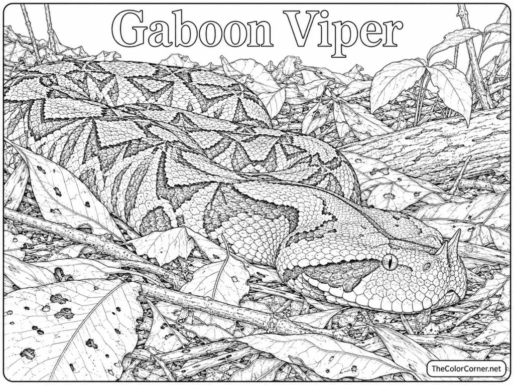 Gaboon Viper