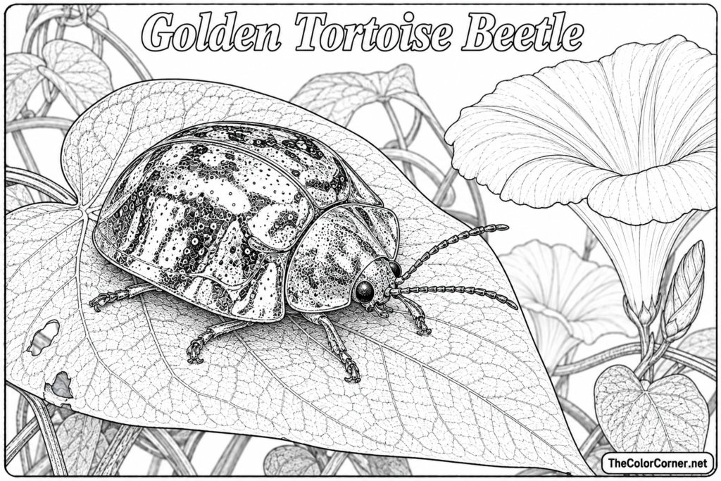 Golden Tortoise Beetle