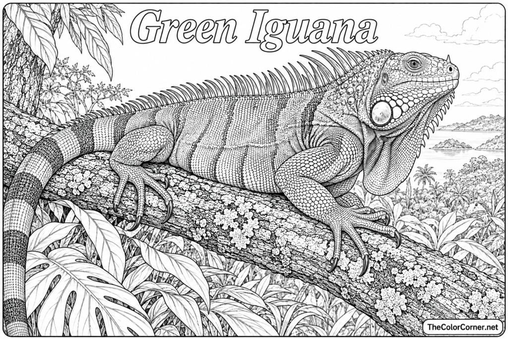 Green Iguana