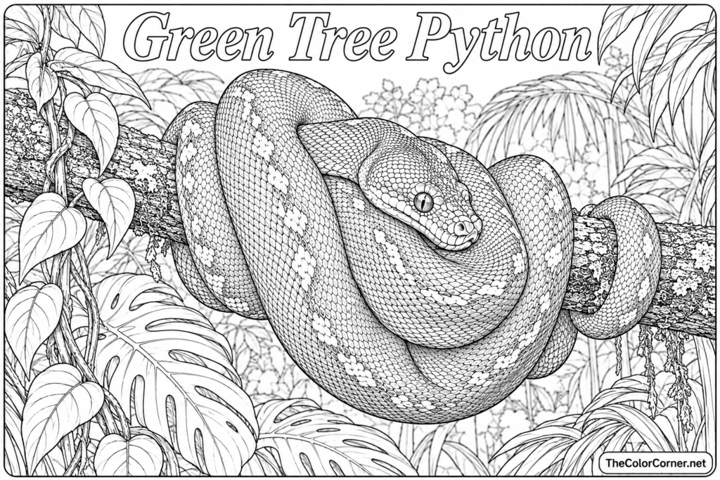 Green Tree Python
