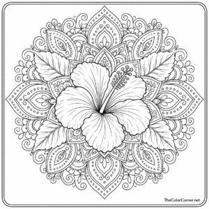 Hibiscus Mandala