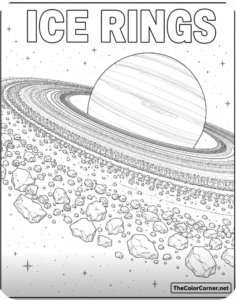 Icy Rings Around A Distant Planet