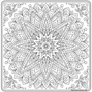Kaleidoscope Mandala