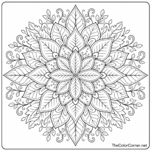 Leaf Mandala