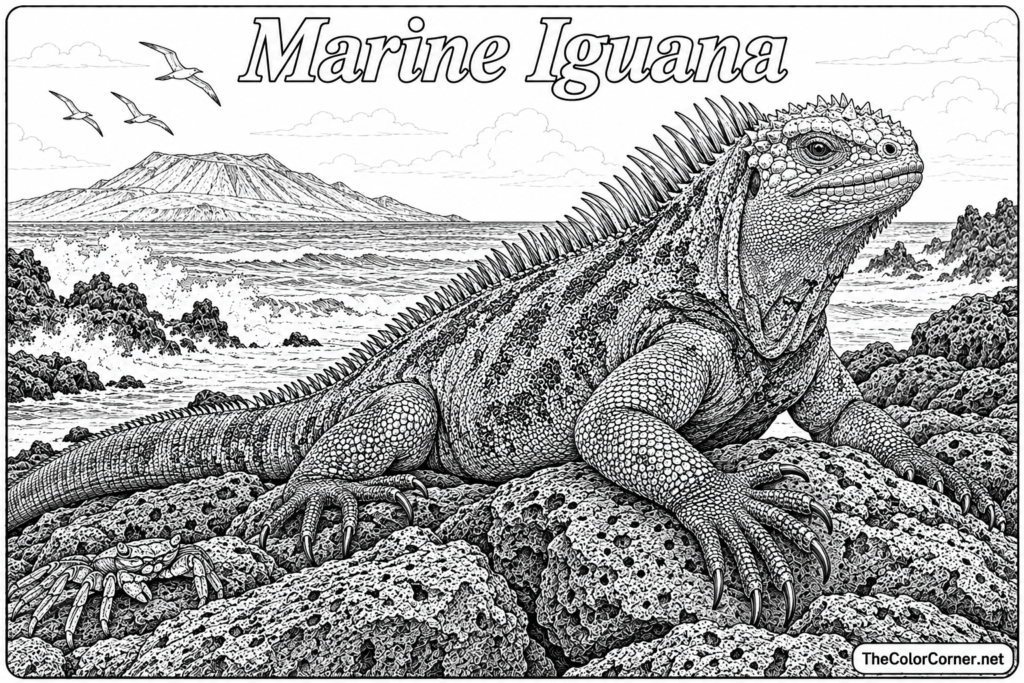 Marine Iguana