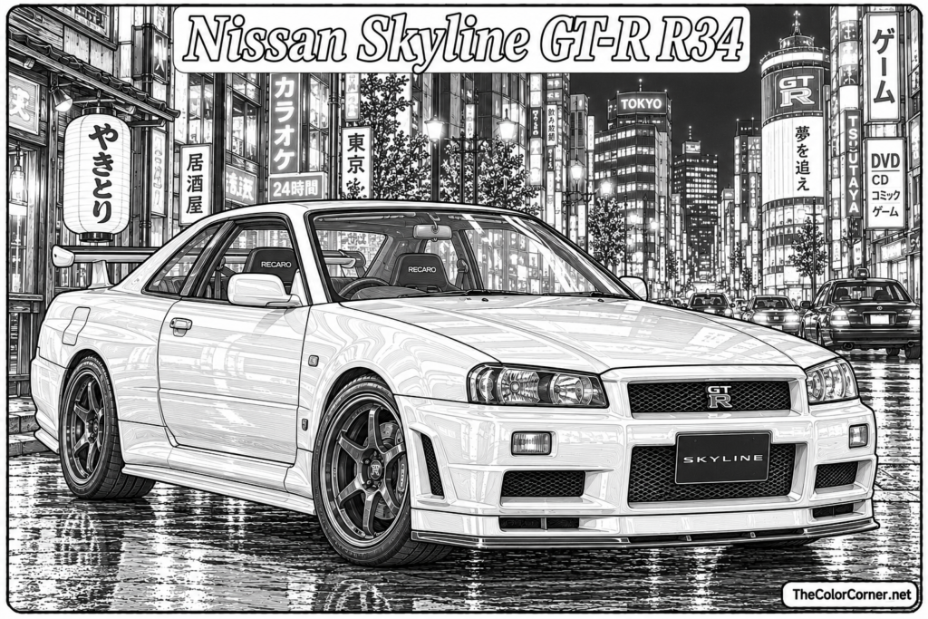 Nissan Skyline Gtr R34