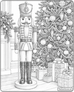 Nutcracker Soldier Standing Guard