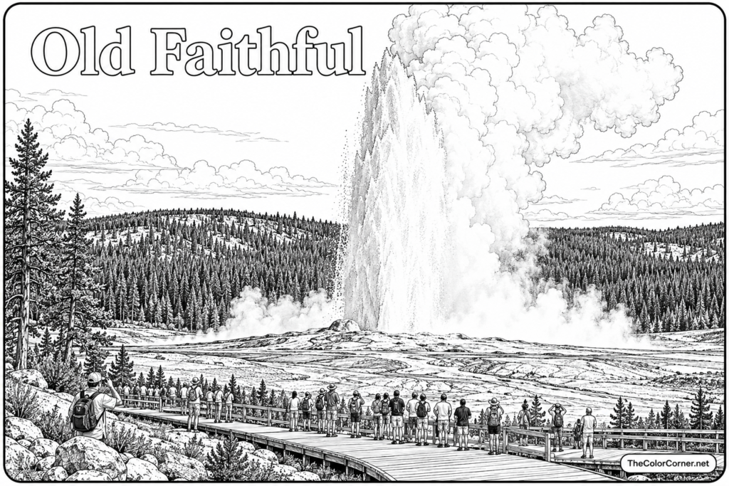 Old Faithful Geyser