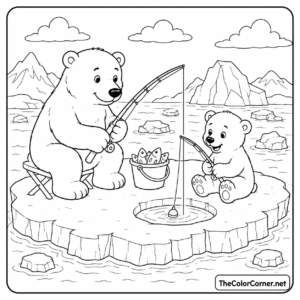 Polar Bears Arctic Ice