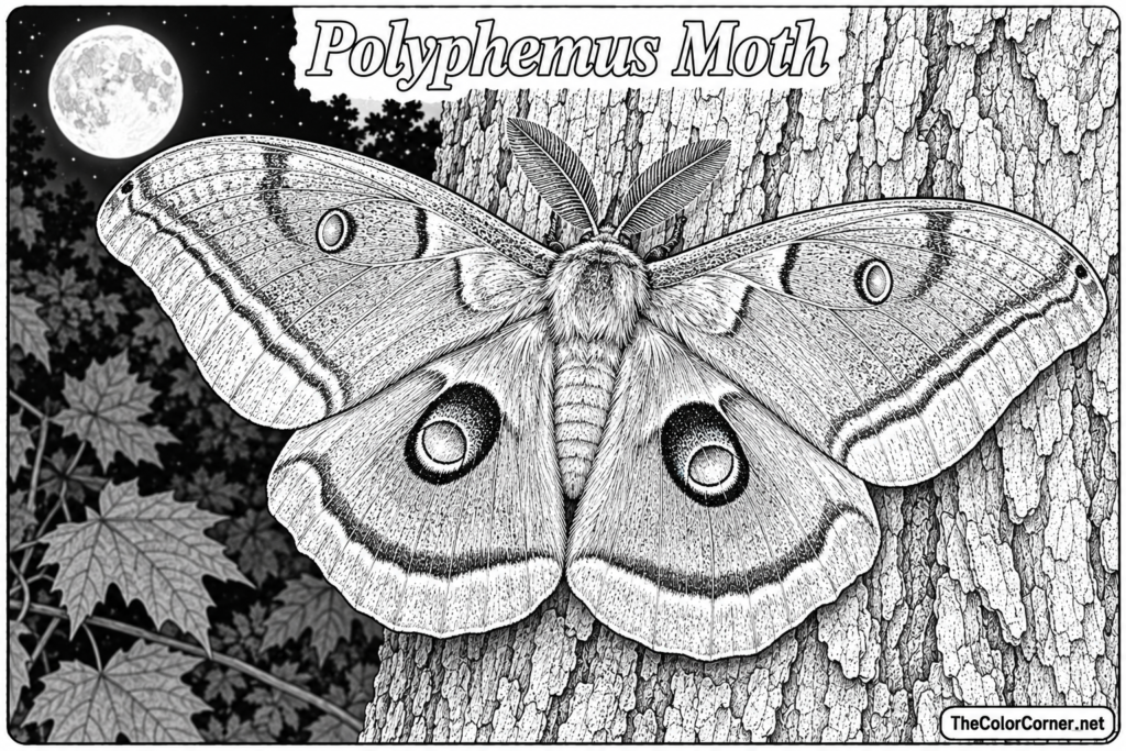 Polyphemus Moth