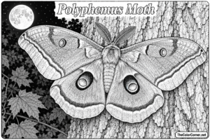 Polyphemus Moth