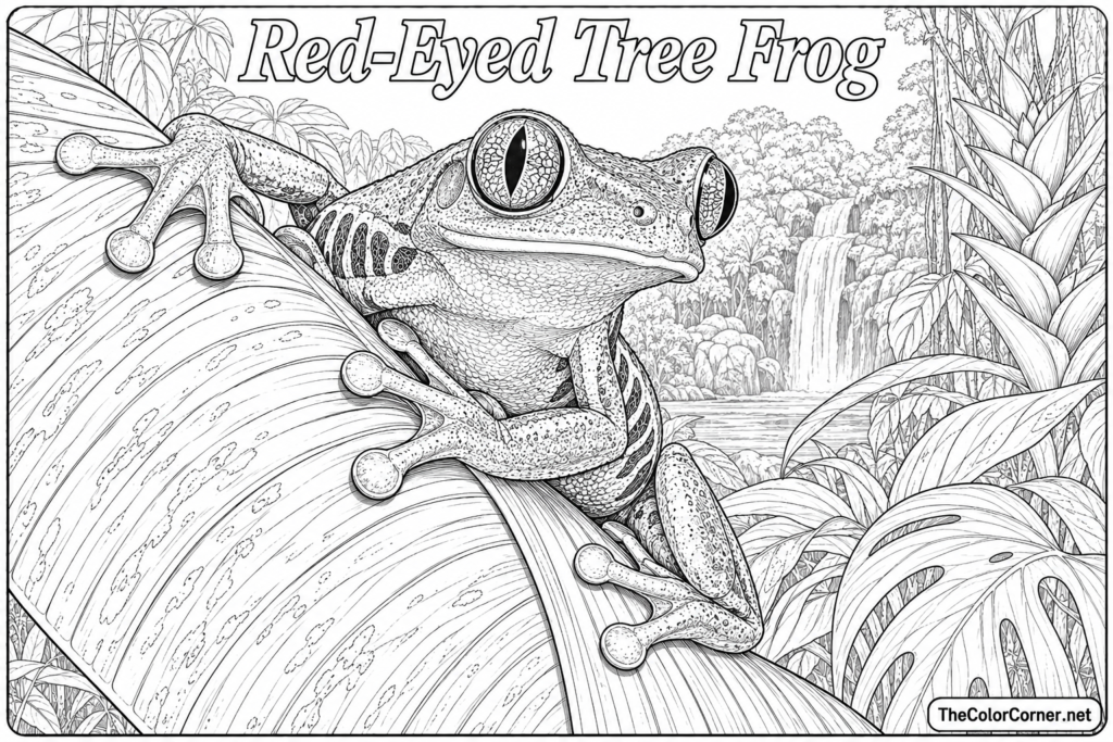 Red Eyed Tree Frog