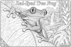 Red Eyed Tree Frog