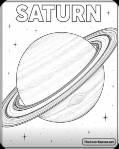 Saturn And Its Rings Up Close