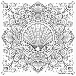 Seashell Mandala
