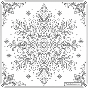 Snowflake Mandala
