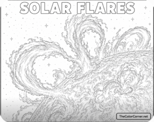 Solar Flares Erupting From The Sun