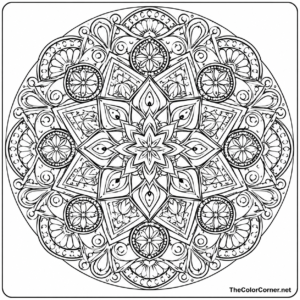 Star Burst Mandala