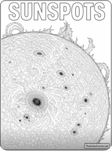 Sunspots On The Solar Surface
