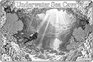 Underwater Sea Cave