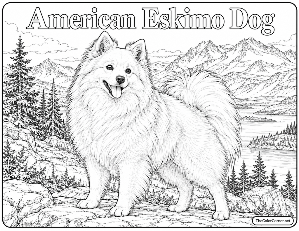 American Eskimo Dog
