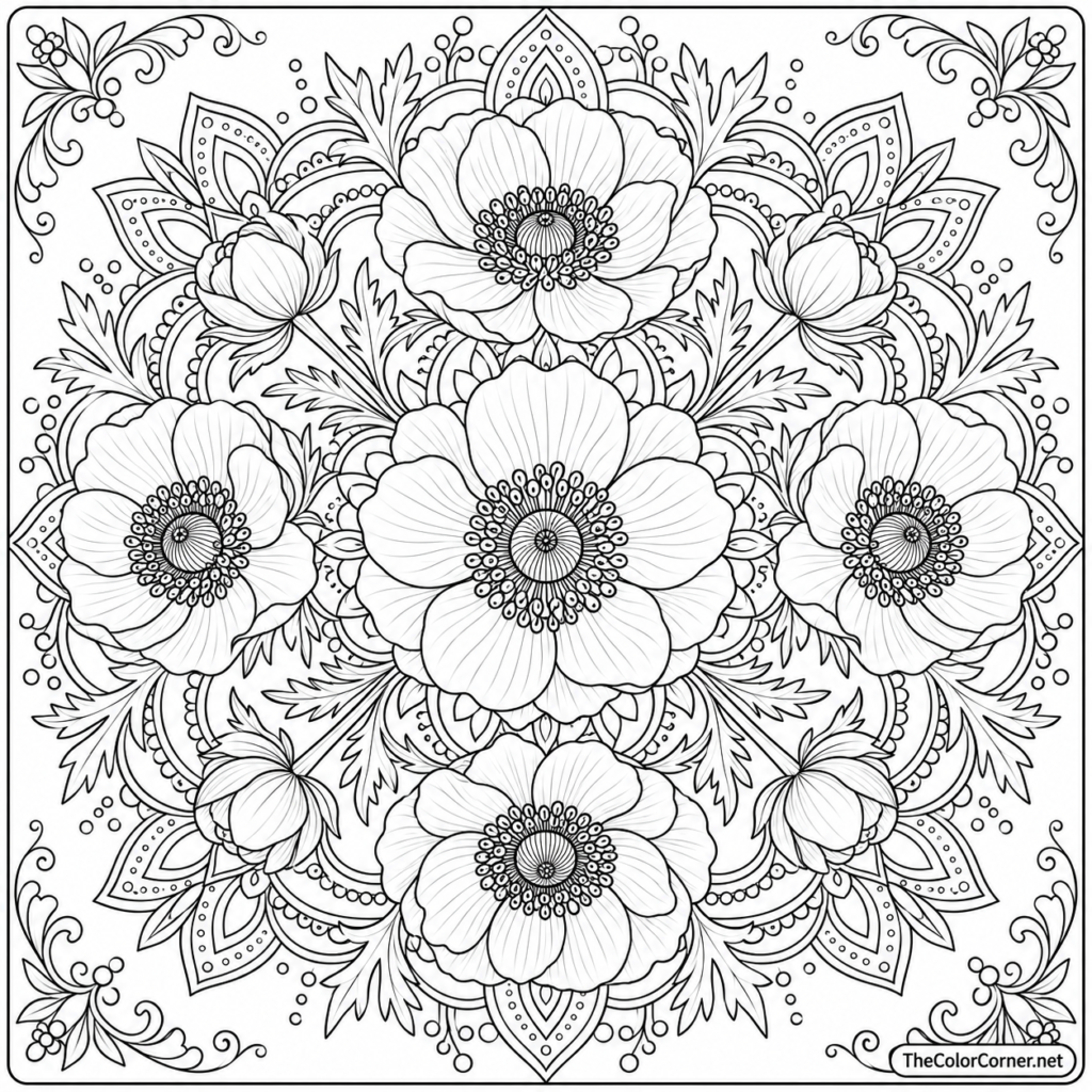 Anemone Mandala