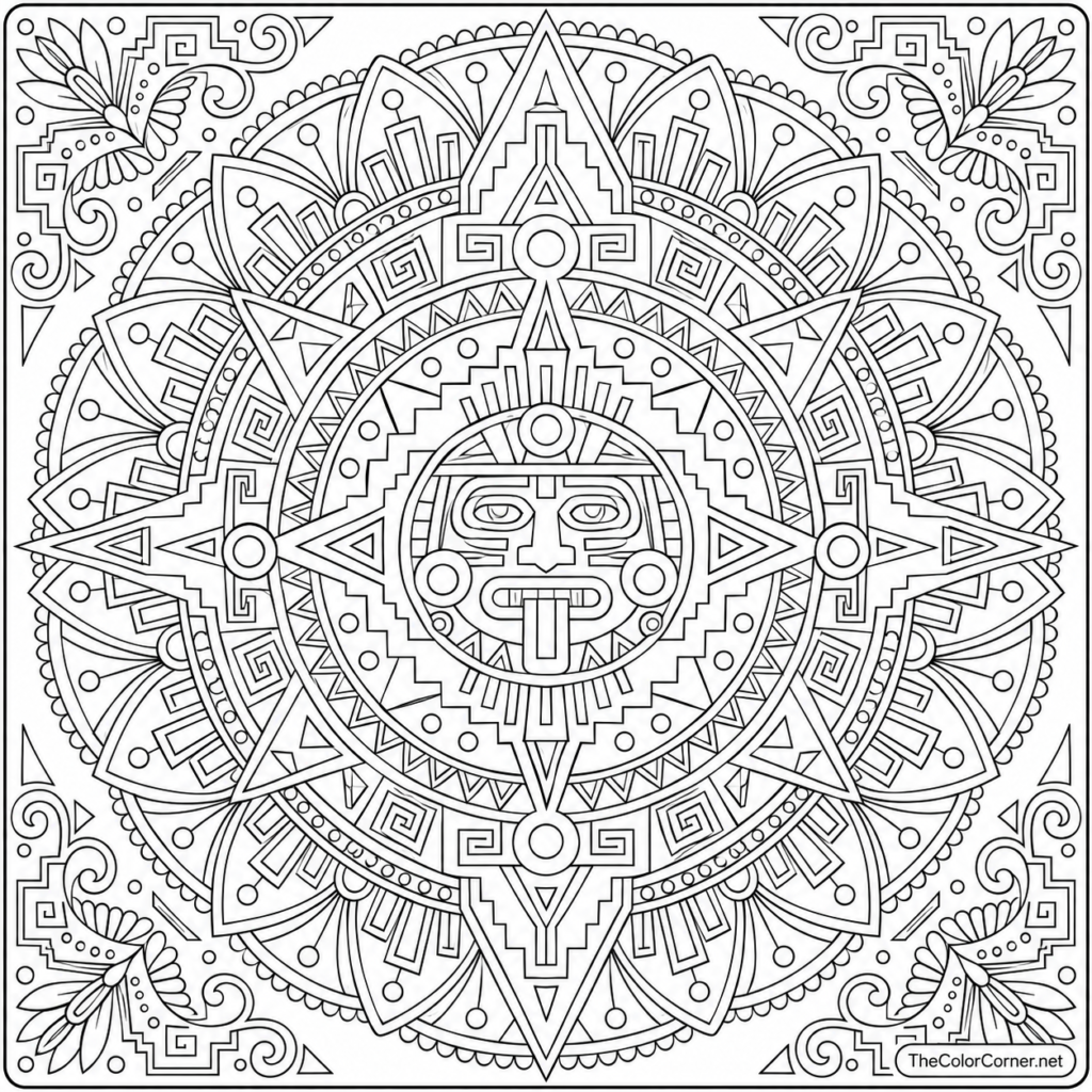 Aztec Mandala