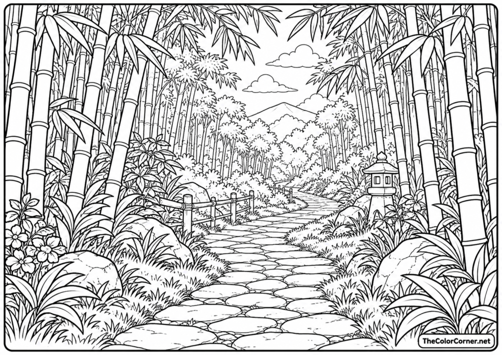 Bamboo Forest Path