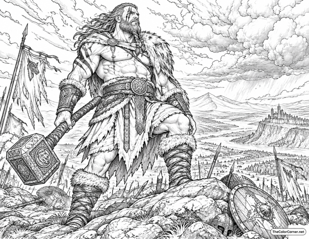 Barbarian War Hammer