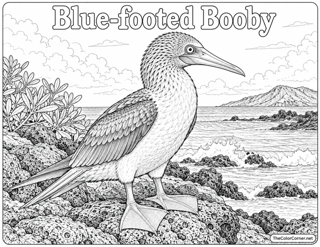 Blue Footed Booby