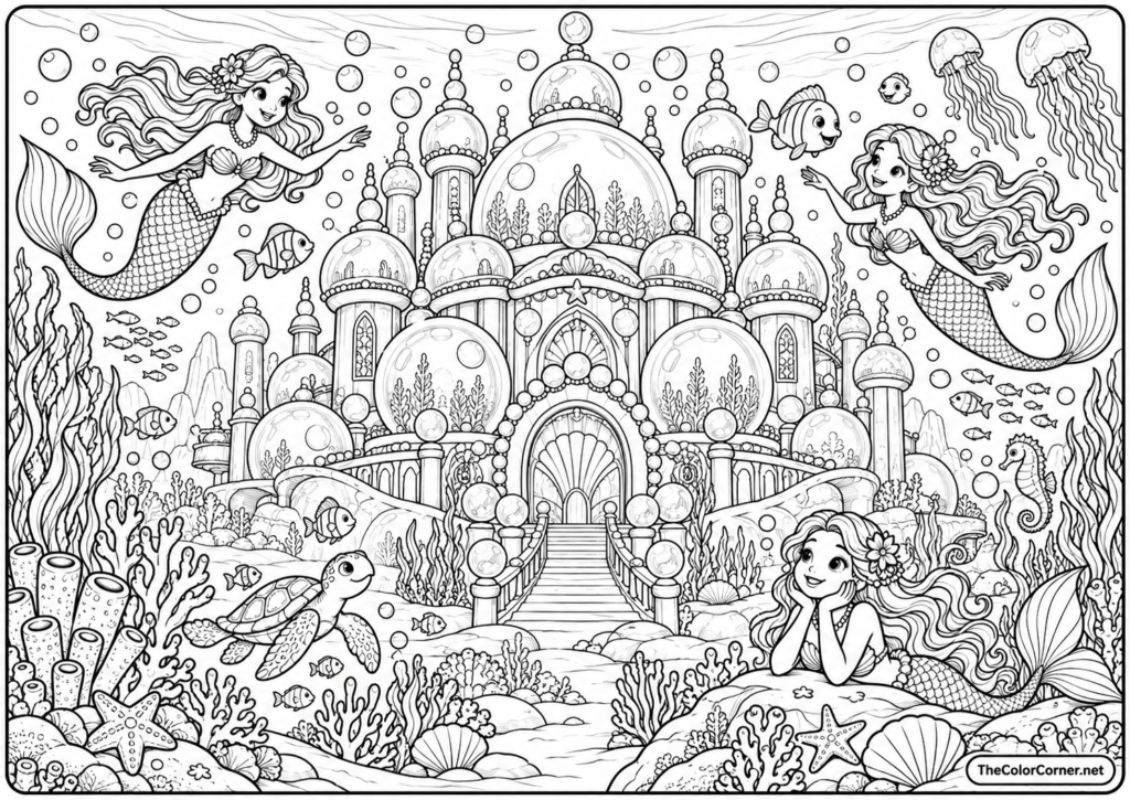 Bubble Palace Under The Sea