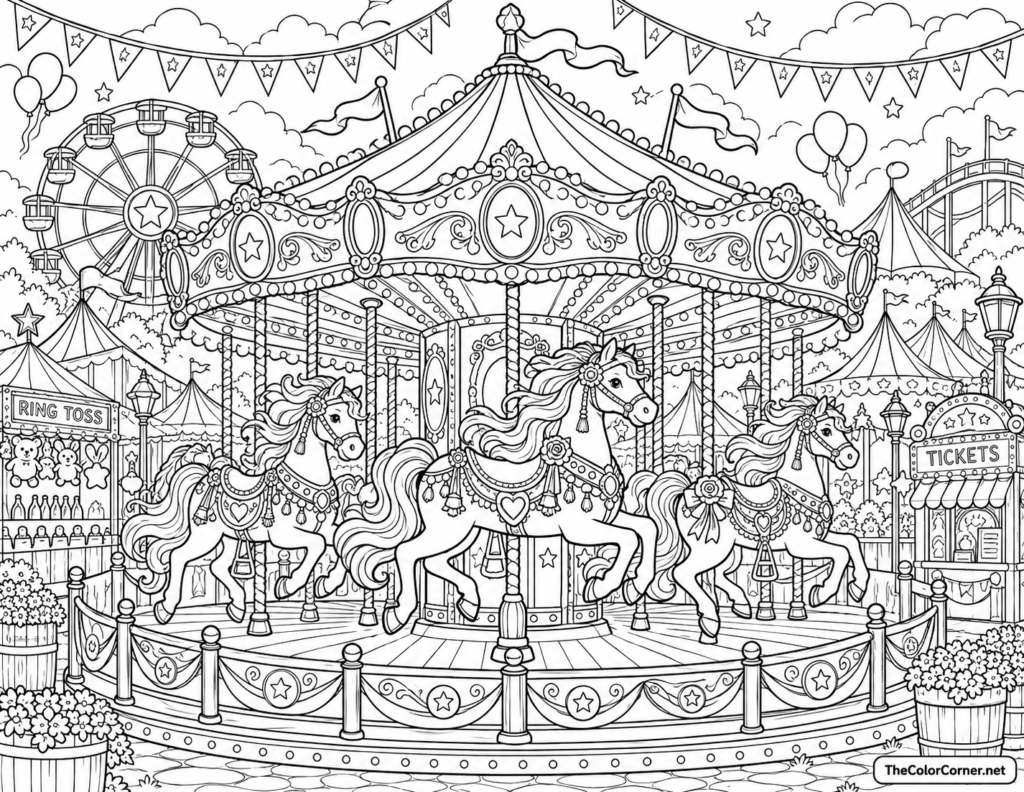 Carousel Horses