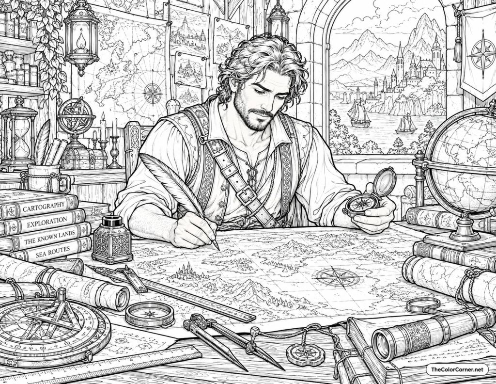 Cartographer Unknown Lands
