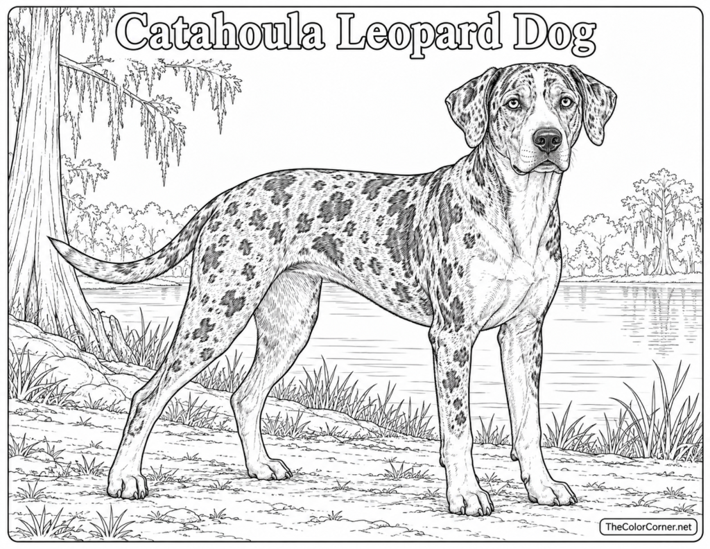 Catahoula Leopard Dog