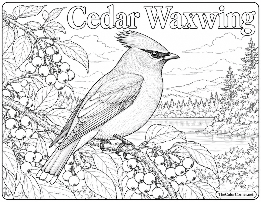 Cedar Waxwing