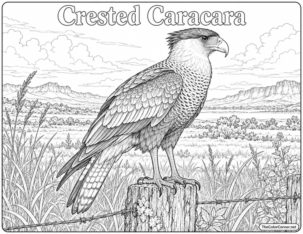 Crested Caracara
